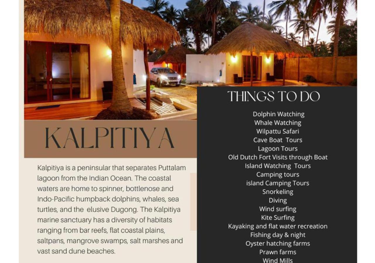 The Blue Lagoon Resort Kalpitiya Exterior foto